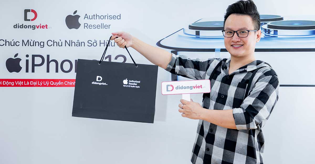 MC Bùi Đại Dương chọn mua iPhone 13 Pro Max tại Di Động Việt