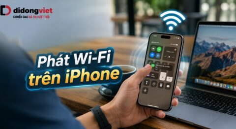 phát wifi trên iPhone