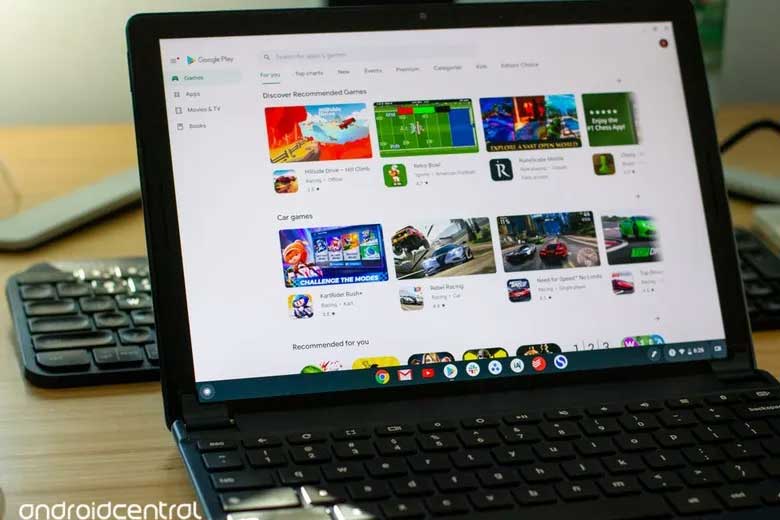 Chrome OS tận dụng kho ứng dụng Android để cạnh tranh với kho ứng dụng phong phú của Windows 11