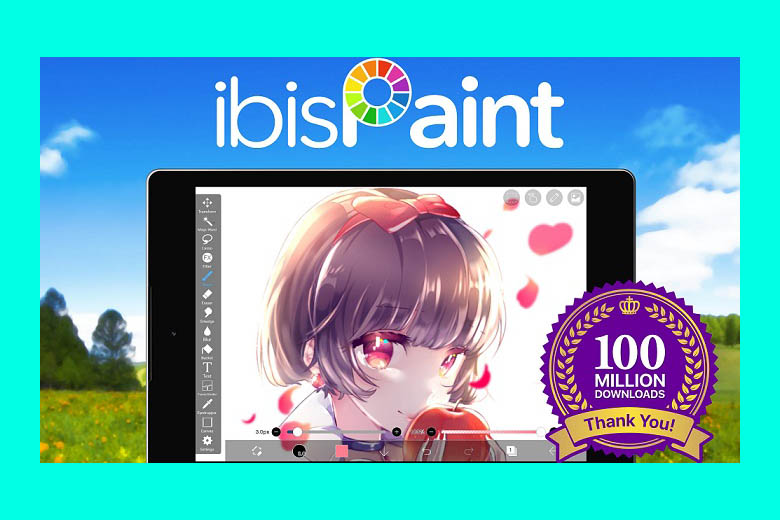 iBis Paint X - App vẽ truyện tranh hoạt hình Anime xịn sò