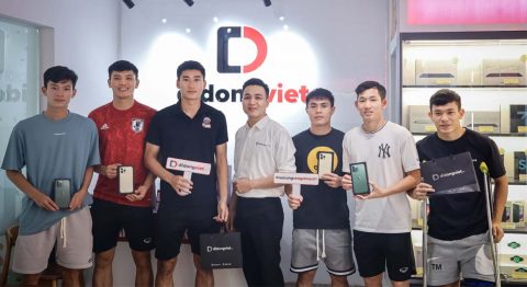 Di Động Việt vinh dự đón tiếp Đội tuyển U23 Việt Nam – Đương kim vô địch Sea Games 31 Di Động Việt