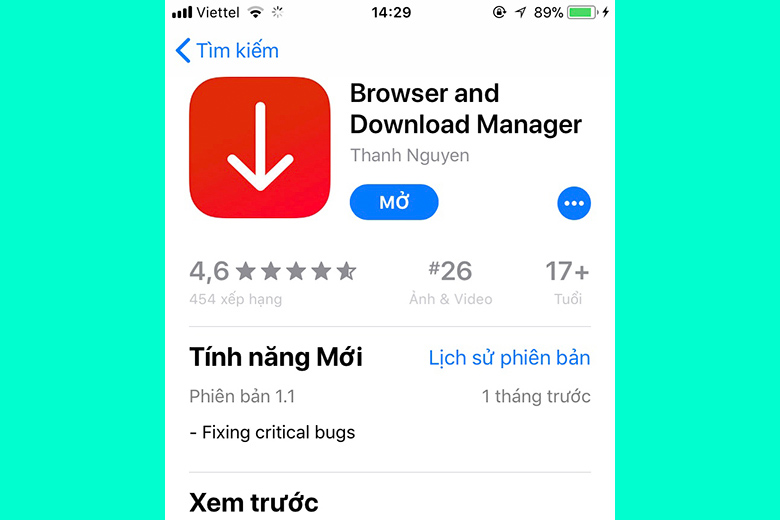 Cách tải file trên iPhone