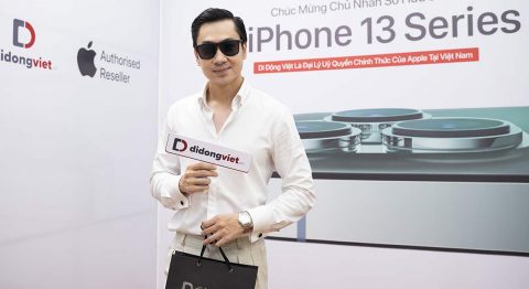 Ca sĩ Đỗ Tùng Lâm lên đời iPhone 13 Pro Max màu Xanh Alpine Green tại Di Động Việt iPhone 13 Pro Max Xanh Lá