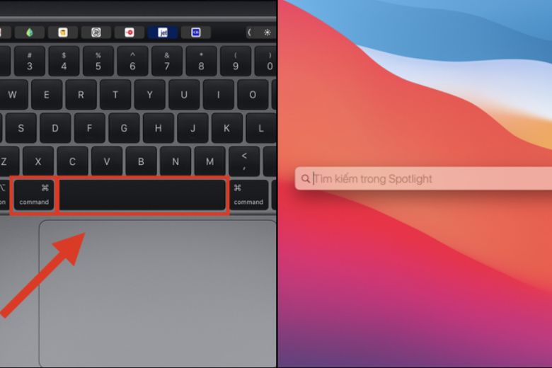 Cách mở Spotlight trên MacBook