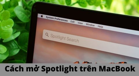 cách mở spotlight trên macbook