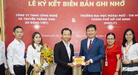 Di Động Việt hợp tác chiến lược với Đại học HUFLIT trong việc tiếp nhận, tuyển dụng nhân lực Di Động Việt