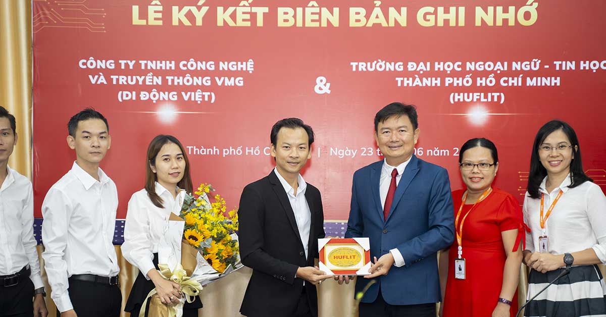 Di Động Việt hợp tác chiến lược với Đại học HUFLIT trong việc tiếp nhận, tuyển dụng nhân lực