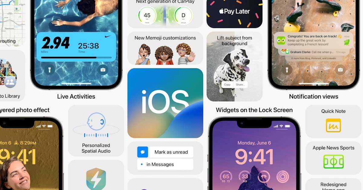 iOS 16 chính thức ra mắt: Cách mạng màn hình khoá, cải tiến hệ thống thông báo, Live activities (cập nhật liên tục)