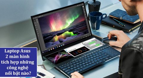 laptop Asus 2 màn hình