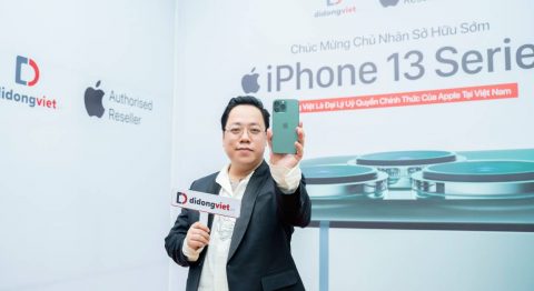 MC Tùng Leo vô cùng hài lòng tiếp tục chọn lên đời iPhone 13 Pro Max Xanh Lá tại Di Động Việt iphone 13 pro max