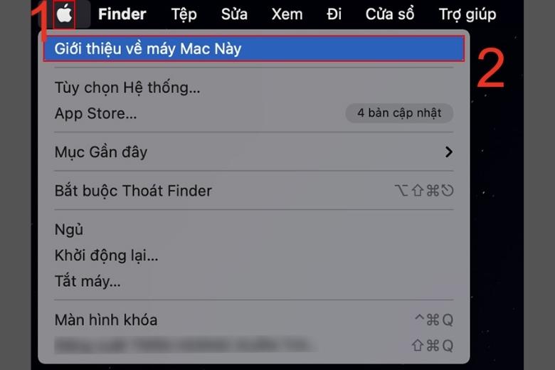 kiểm tra cấu hình macbook