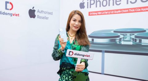 Diễn viên Trương Ngọc Ánh tiếp tục chọn Di Động Việt lên đời iPhone 13 Pro Max Xanh Lá Alpine Green mới iphone 13 pro