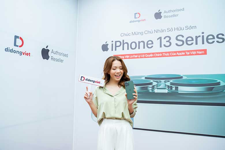iPhone 13 Pro Max Xanh Lá Di Động Việt