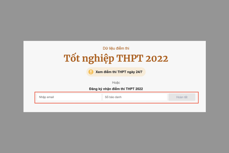 Cách tra cứu điểm thi THPT quốc gia 2022