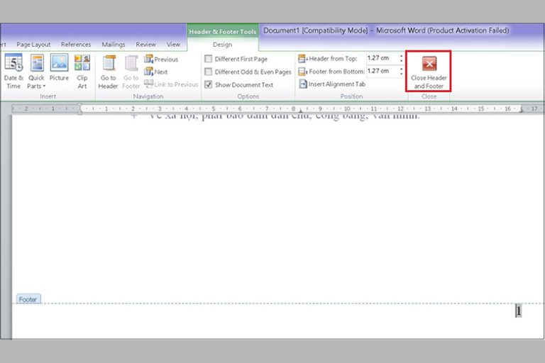 7 C\u00e1ch \u0111\u00e1nh s\u1ed1 trang trong Word (2010, 2013, 2016, 2019) hay