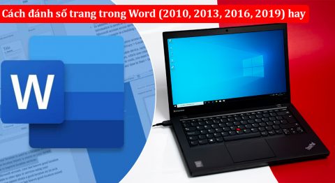 cách đánh số trang trong word