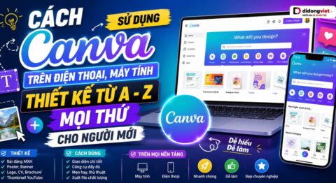 cách sử dụng canva