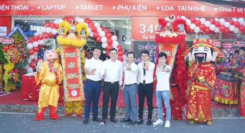 Khai trương cửa hàng điện thoại Di Động Việt 349 Ấp Bắc, Mỹ Tho, Tiền Giang Di Động Việt khai trương