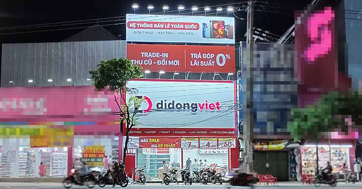 Đầu tháng 7/2022: Di Động Việt chuẩn bị mở bán cửa hàng mới tại 1110 Phú Riềng Đỏ, Đồng Xoài, Bình Phước