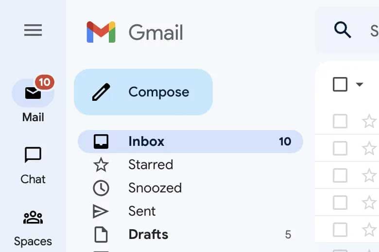 Gmail mới material you Di Động Việt