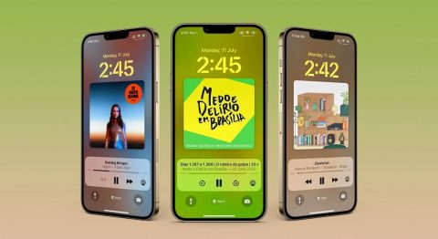 iOS 16 bổ sung thêm giao diện nghe nhạc mới trên màn hình khóa iOS 16