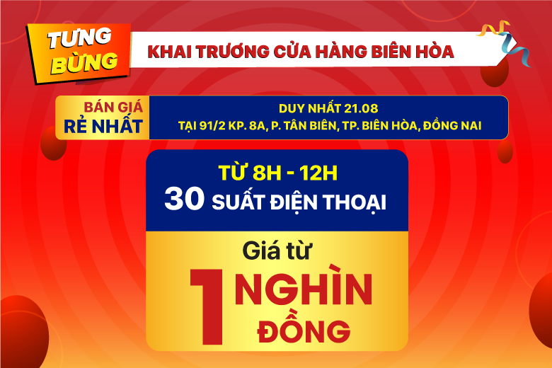 Di Động Việt Tân Biên Khai Trương