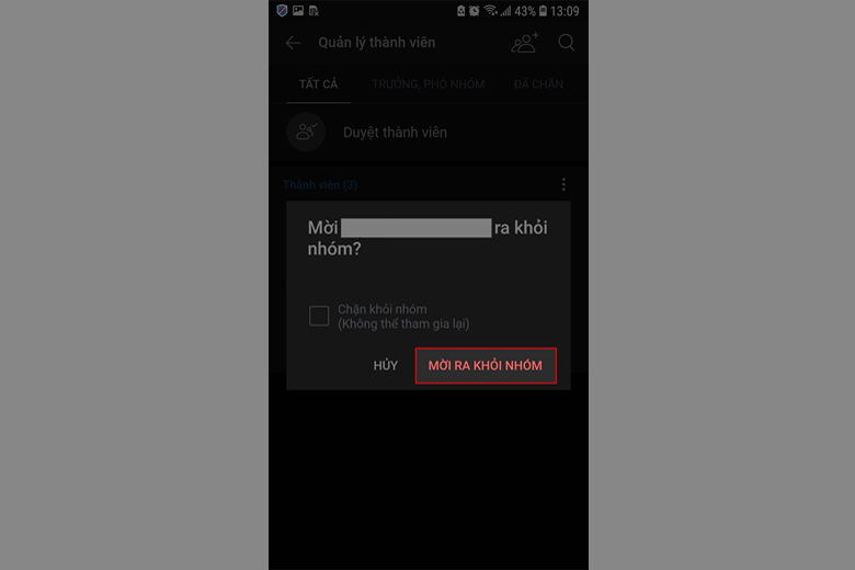 Cách giải tán nhóm Zalo