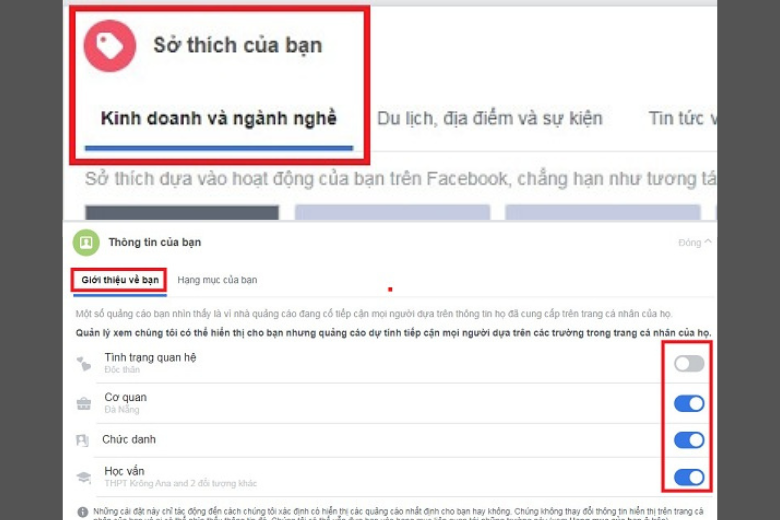 Cách ngăn lăng xê bên trên Facebook