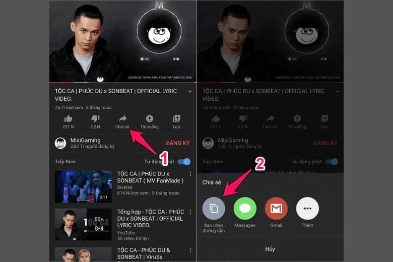 cách chuyển vận nhạc Youtube về iPhone