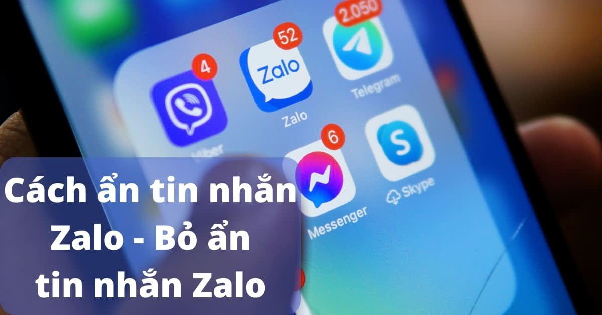 2 Cách ẩn tin nhắn Zalo trên điện thoại và máy tính đơn giản nhất