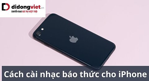 Cách cài nhạc báo thức cho iPhone