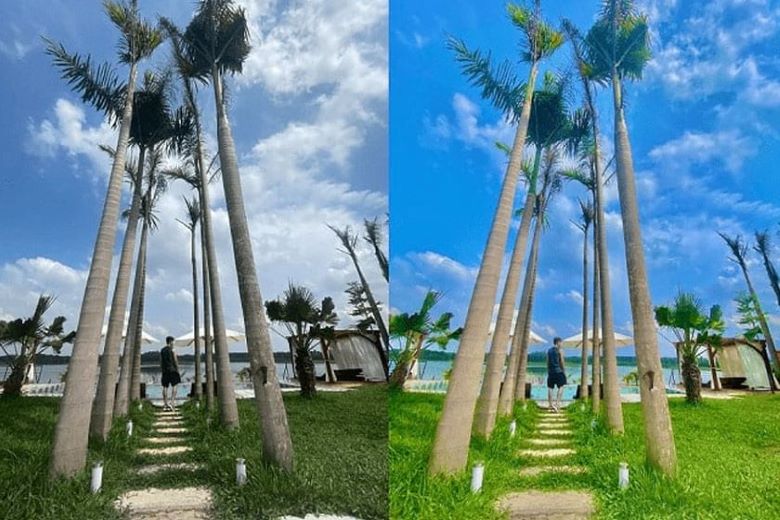 Tạo nét Công thức chỉnh ảnh bầu trời iPhone với Photoshop Touch