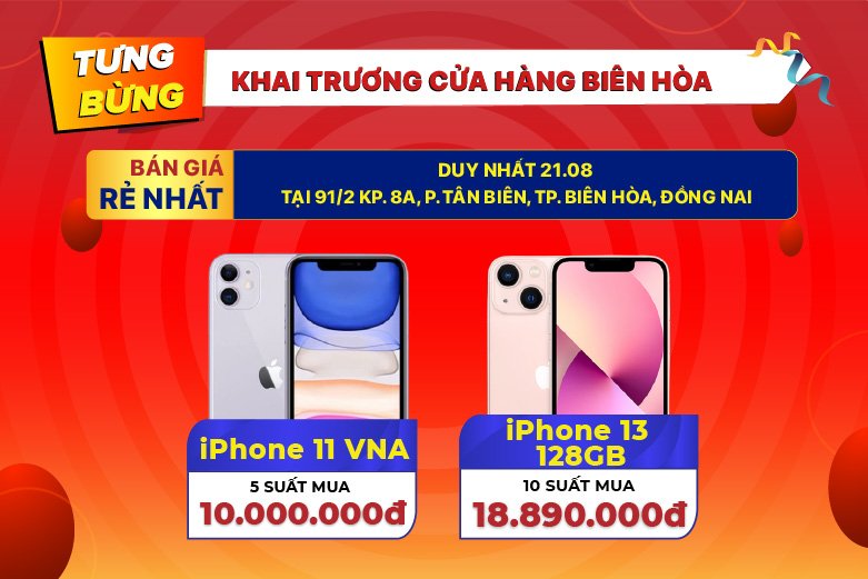 Di Động Việt Tân Biên Khai Trương