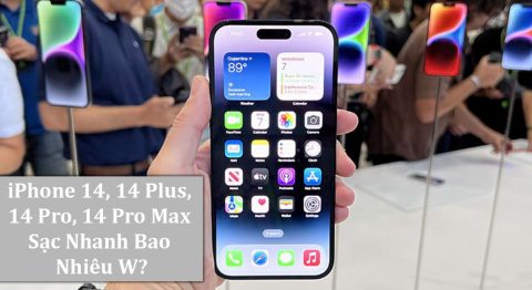 14 pro max sạc nhanh bao nhiêu w