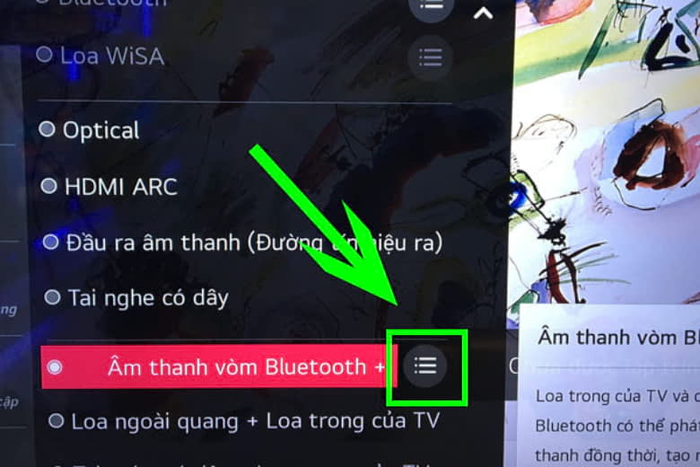 cách kết nối loa bluetooth với tivi