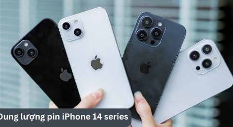 dung lượng pin iphone 14