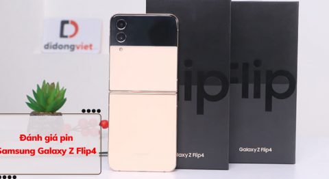 đánh giá pin Samsung Galaxy Z Flip4