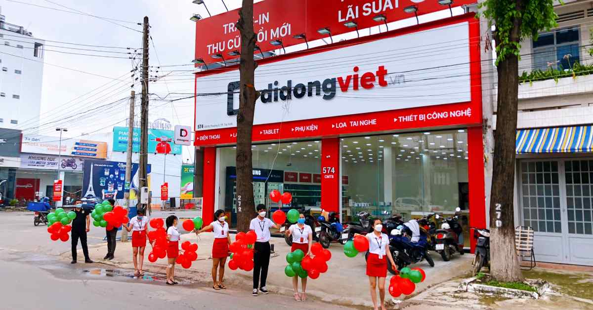 Cửa hàng Di Động Việt đạt chuẩn AAR 572-574 Cách Mạng Tháng 8, Phường 3, Tây Ninh vừa khai trương. Địa điểm lý tưởng để khách hàng sắm đồ Apple chính hãng