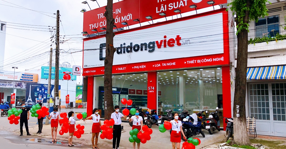 Di Động Việt sắp khai trương cửa hàng đầu tiên tại Tây Ninh: 572-574 Cách Mạng Tháng 8, Phường 3. Ưu đãi cực khủng tổng trị giá hơn 50 triệu đồng  – Duy nhất 17.09