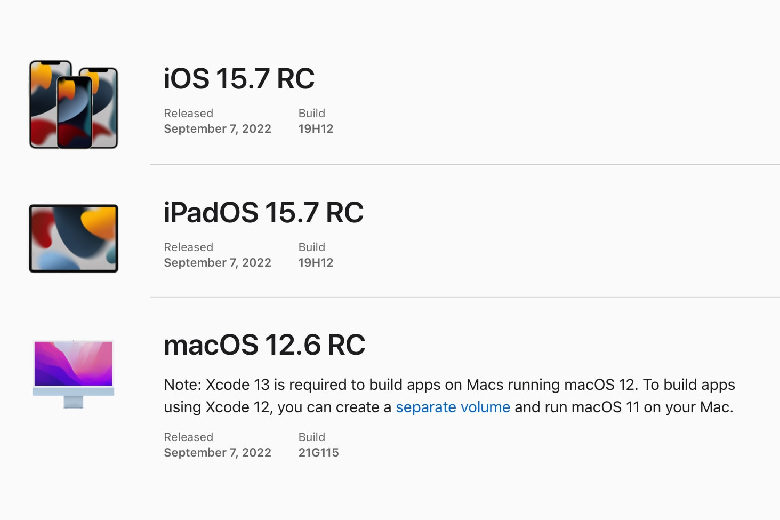 iOS 15.7 Beta