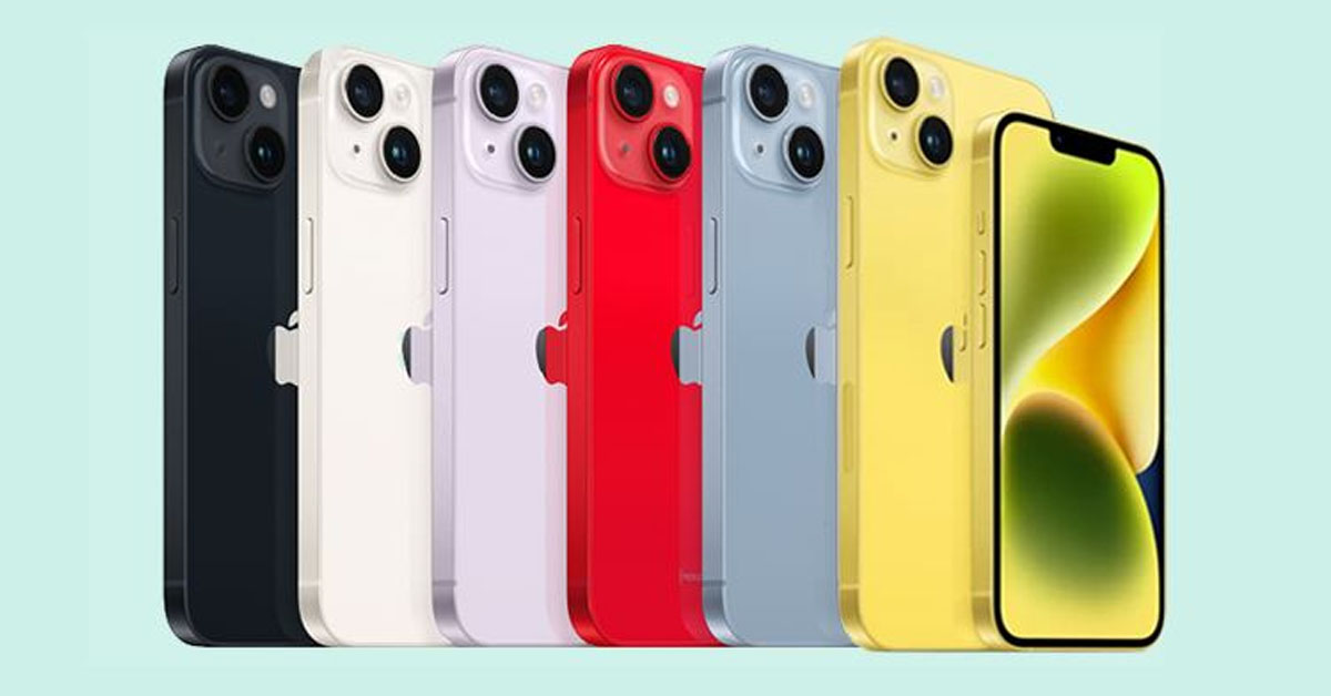 iphone 14 có mấy màu