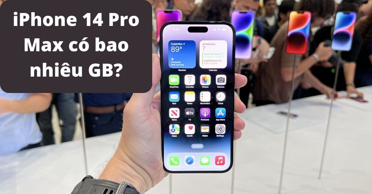 Giá cập nhật mới nhất iphone 14 pro max bao nhiêu gb tại thị trường Việt Nam