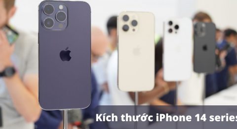 Kích thước iPhone 14