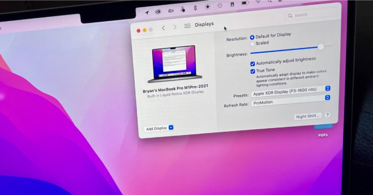 Hướng dẫn tăng không gian hiển thị trên MacBook nhanh nhất