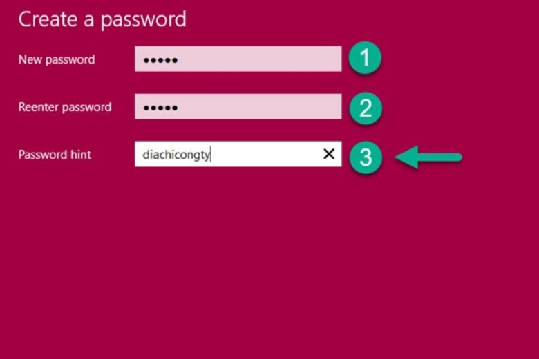 Password hint là gì