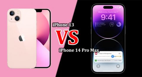 so sánh iPhone 13 và 14 Pro Max