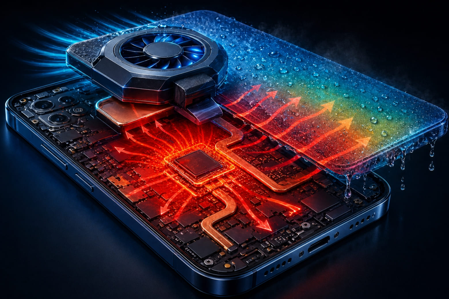 Tản nhiệt trên điện thoại là gì? Giải mã buồng hơi và cách giữ hiệu năng đỉnh 8 Tản nhiệt phụ kiện (Sò lạnh) và "Cú lừa" ngưng tụ hơi nước