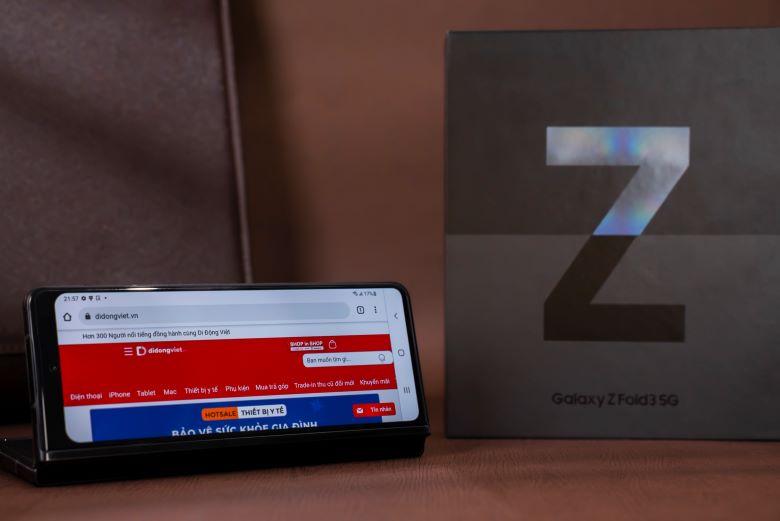 đánh giá samsung galaxy z fold3