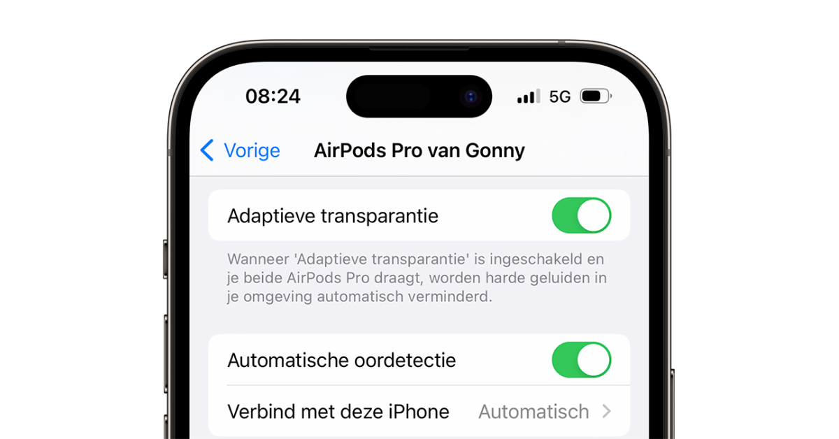 iOS 16.1 sẽ không thể mang Adaptive Transparency lên thế hệ AirPods Pro cũ