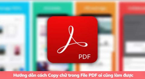 cách copy chữ trong file pdf